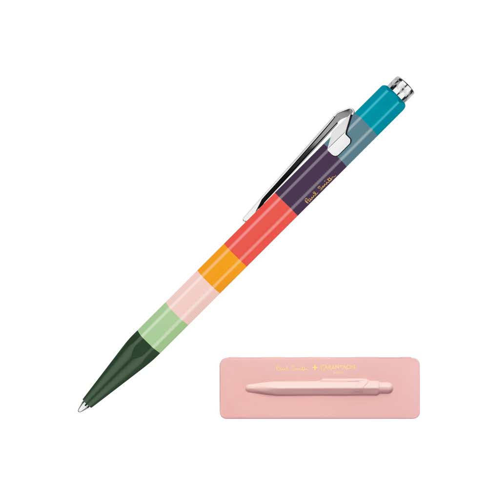 długopis żelowy 4 alibiuro.pl Długopis CARAN D Inch ACHE 849 Paul Smith 3 Rose Pink M w pudełku różowy 48