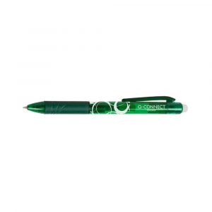długopis żelowy 4 alibiuro.pl Długopis automatyczny Q CONNECT 1 0mm wymazywalny zielony 72