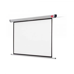 ekran projekcyjny 4 alibiuro.pl Ekran projekcyjny NOBO ścienny elektryczny 4 3 2400x1800mm biały 30