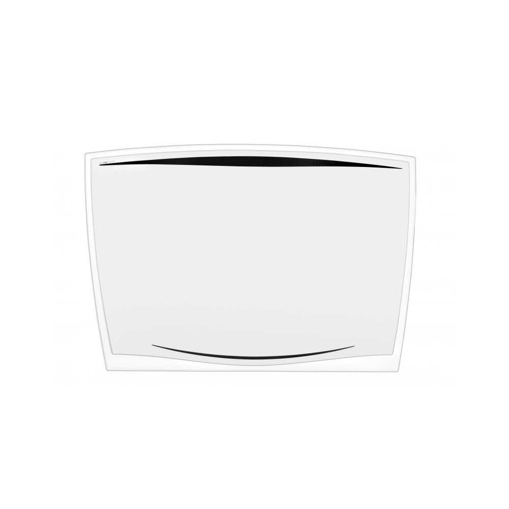 ergonomia 4 alibiuro.pl Podkładka na biurko CEP Ice 65 6x44 8cm transparentna czarna 16