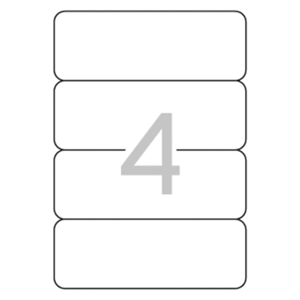 etykiety na segregatory 4 alibiuro.pl Etykiety samoprzylepne do segregatora APLI 61x190mm 100szt. białe 24