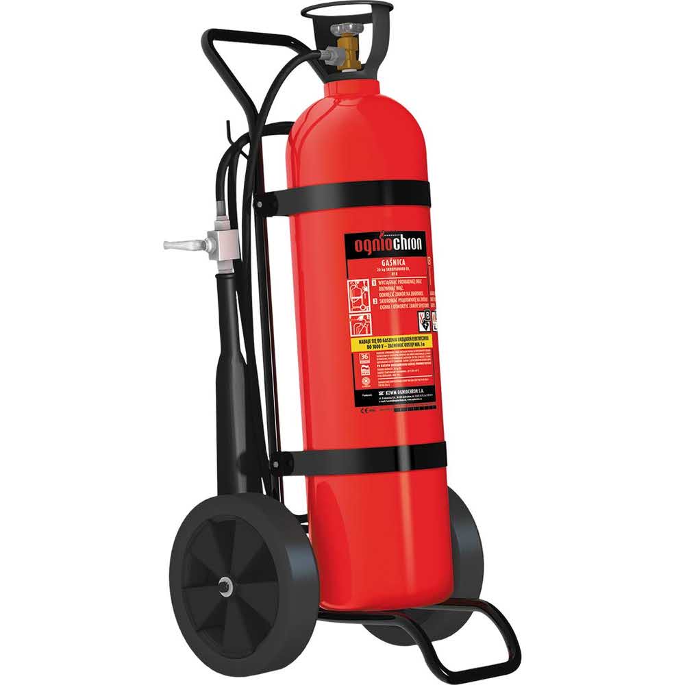 gaśnica ręczna 2 alibiuro.pl GAŚNICA PRZEWOŹNA OGAS 20B E 57