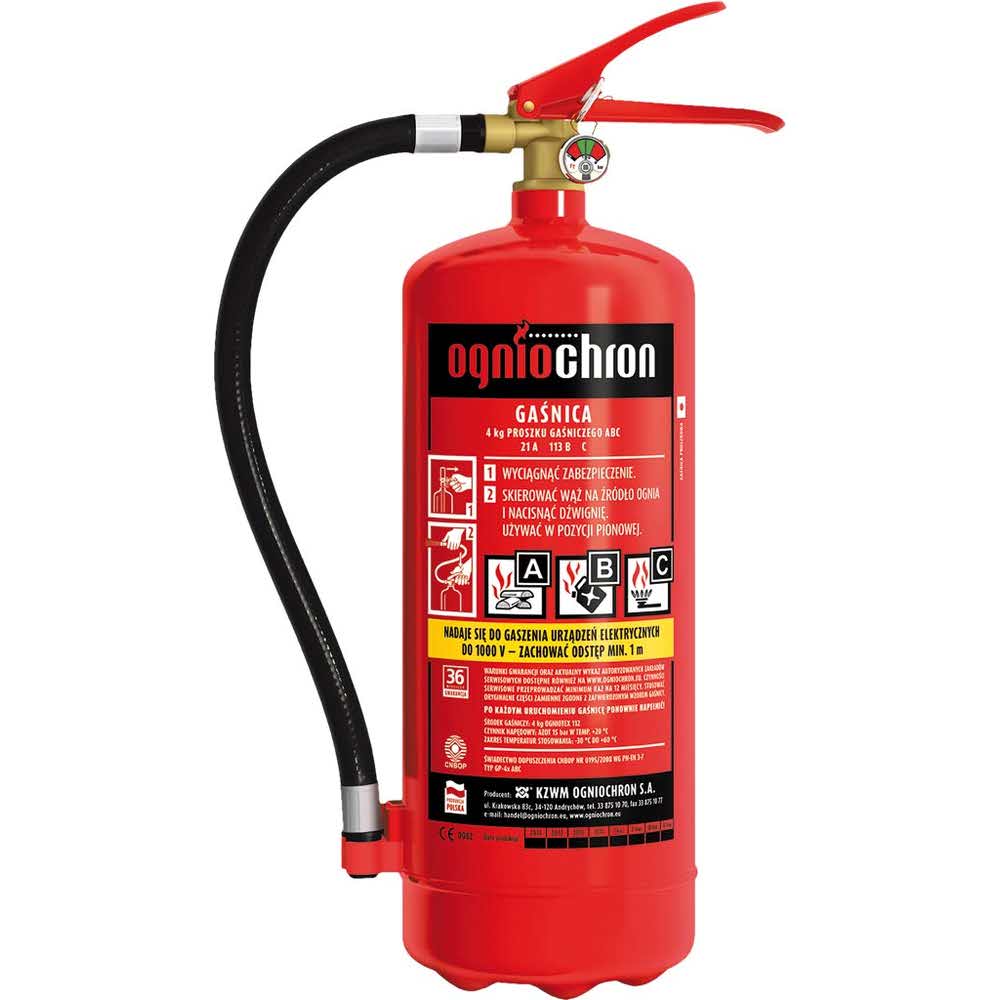 gaśnice 2 alibiuro.pl GAŚNICA PROSZKOWA 4 KG OGP 4XABC 42