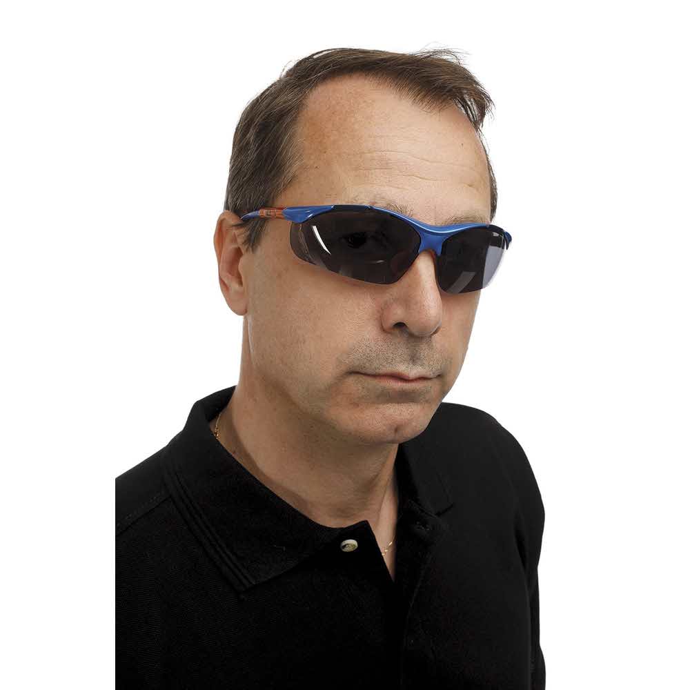 gogle 4 alibiuro.pl Okulary ochronne Nellore szyba 1F UV lustrzanki niebieskie 87