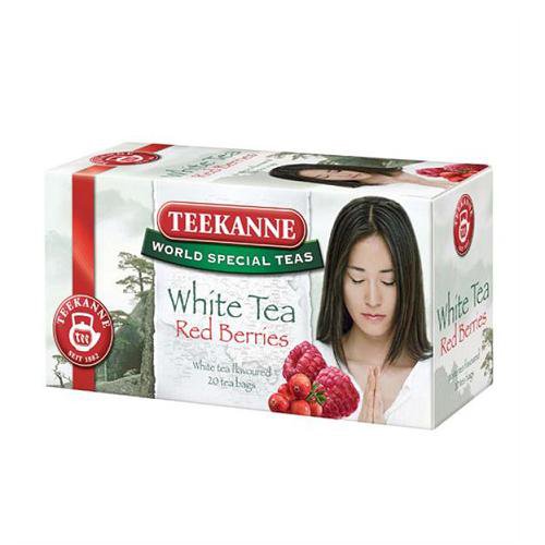 Herbata TEEKANNE White Tea Red Berries koperta 20szt