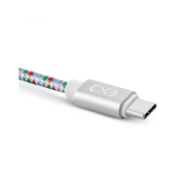 kabel HDMI 4 alibiuro.pl Uniwersalny kabel USB 2.0 do USB C EXC Diamond 1 5m biały mix kolorów 1