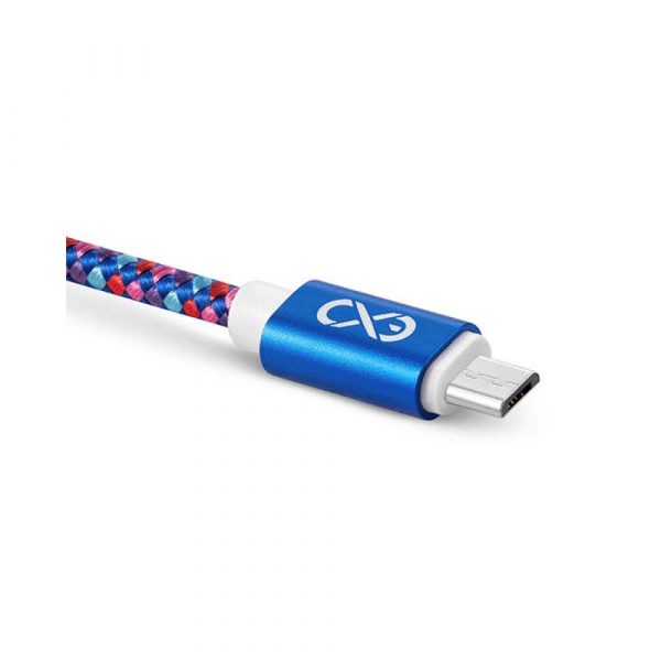 kabel monitorowy 4 alibiuro.pl Uniwersalny kabel Micro USB EXC Diamond 1 5m niebieski mix kolorów 92