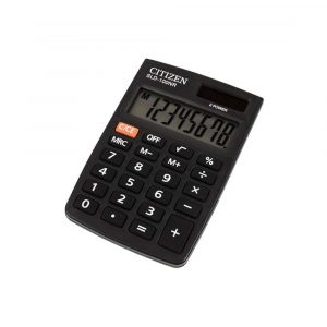 kalkulator biurkowy 4 alibiuro.pl Kalkulator kieszonkowy CITIZEN SLD 100NR 8 cyfrowy 88x58mm czarny 50