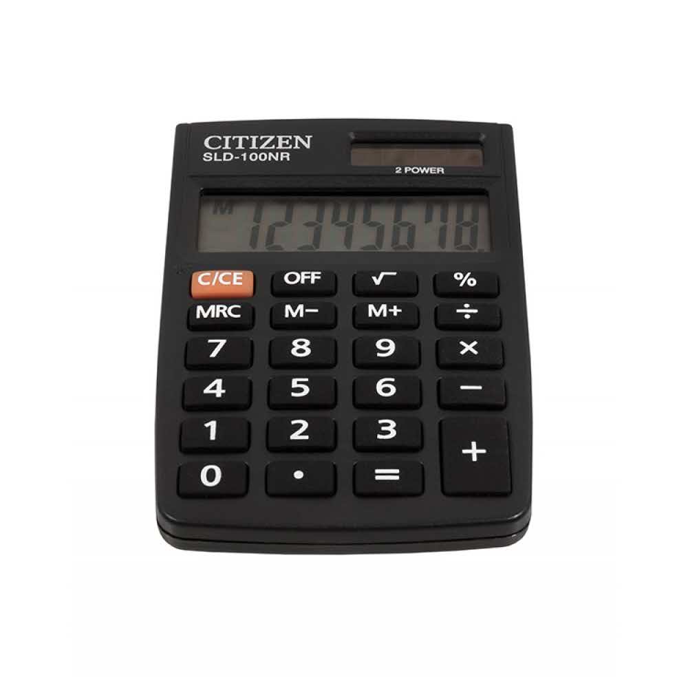 kalkulator biurowy 4 alibiuro.pl Kalkulator kieszonkowy CITIZEN SLD 100NR 8 cyfrowy 88x58mm czarny 9