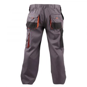 kazmizelka ostrzegawcza 4 alibiuro.pl Spodnie ekon. Chris BE 01 003 bawełna poliester rozm. 58 szaro pomarańczowe 13