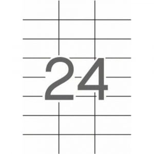 kolorowe karteczki 4 alibiuro.pl Etykiety uniwersalne APLI 70x37mm prostokątne białe 10 ark. 2