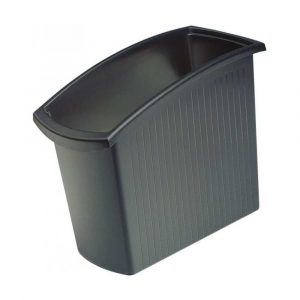 kosz na śmieci ażurowy 4 alibiuro.pl Kosz na śmieci HAN Mondo PP 18l czarny 57