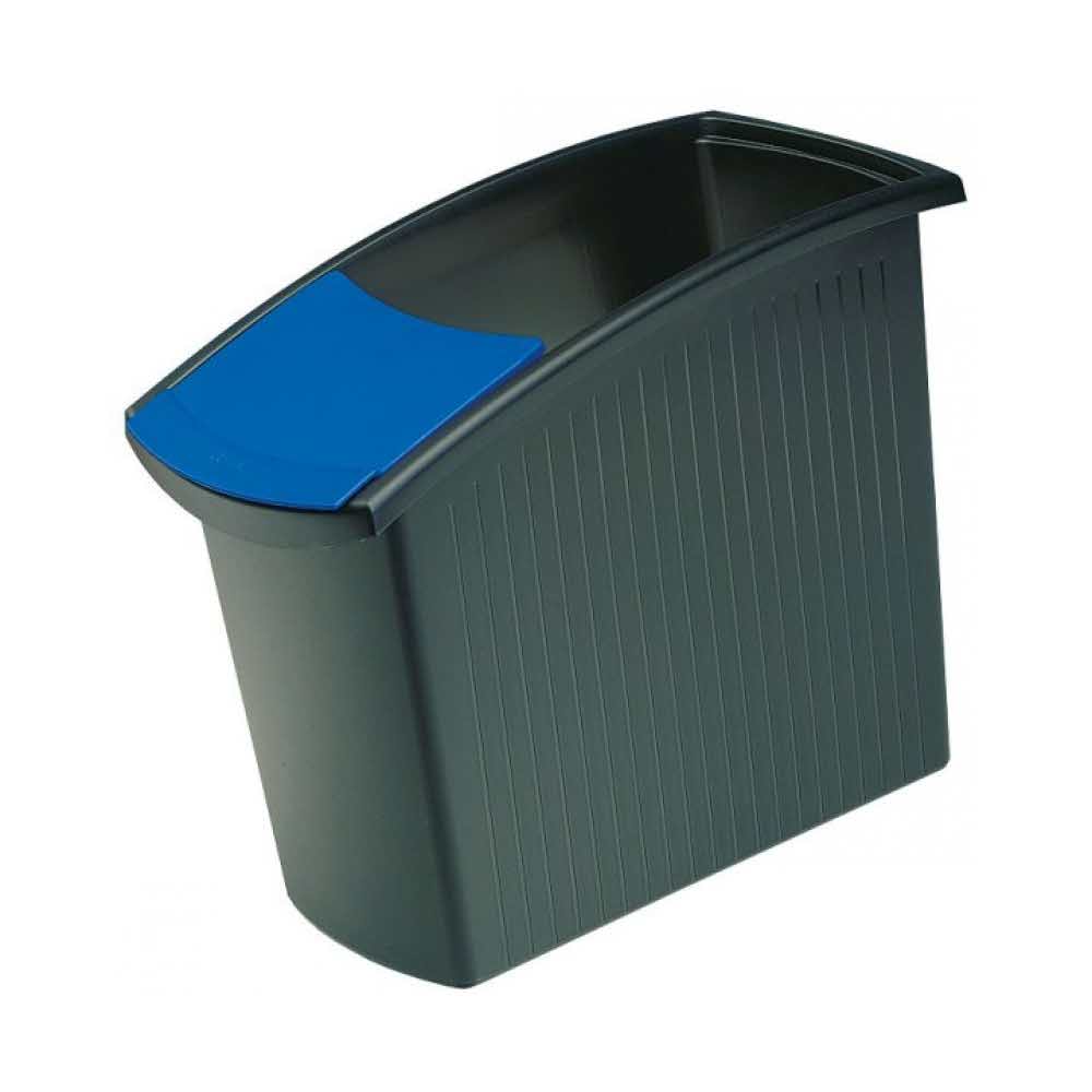 kosz na śmieci ażurowy 4 alibiuro.pl Wkład z wiekiem do kosza HAN Mondo PP czarno niebieski 98