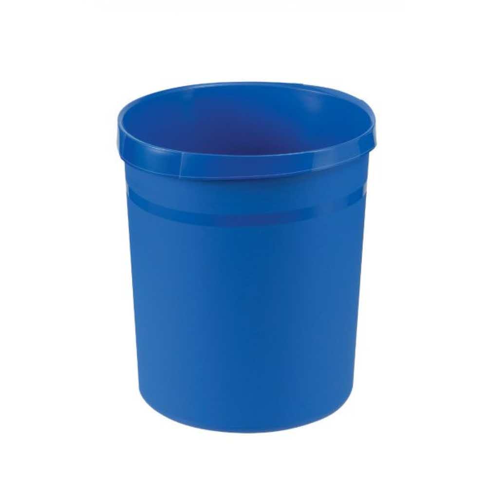 kosz na śmieci z pedałem 4 alibiuro.pl Kosz na śmieci HAN Grip PP 18l niebieski 33