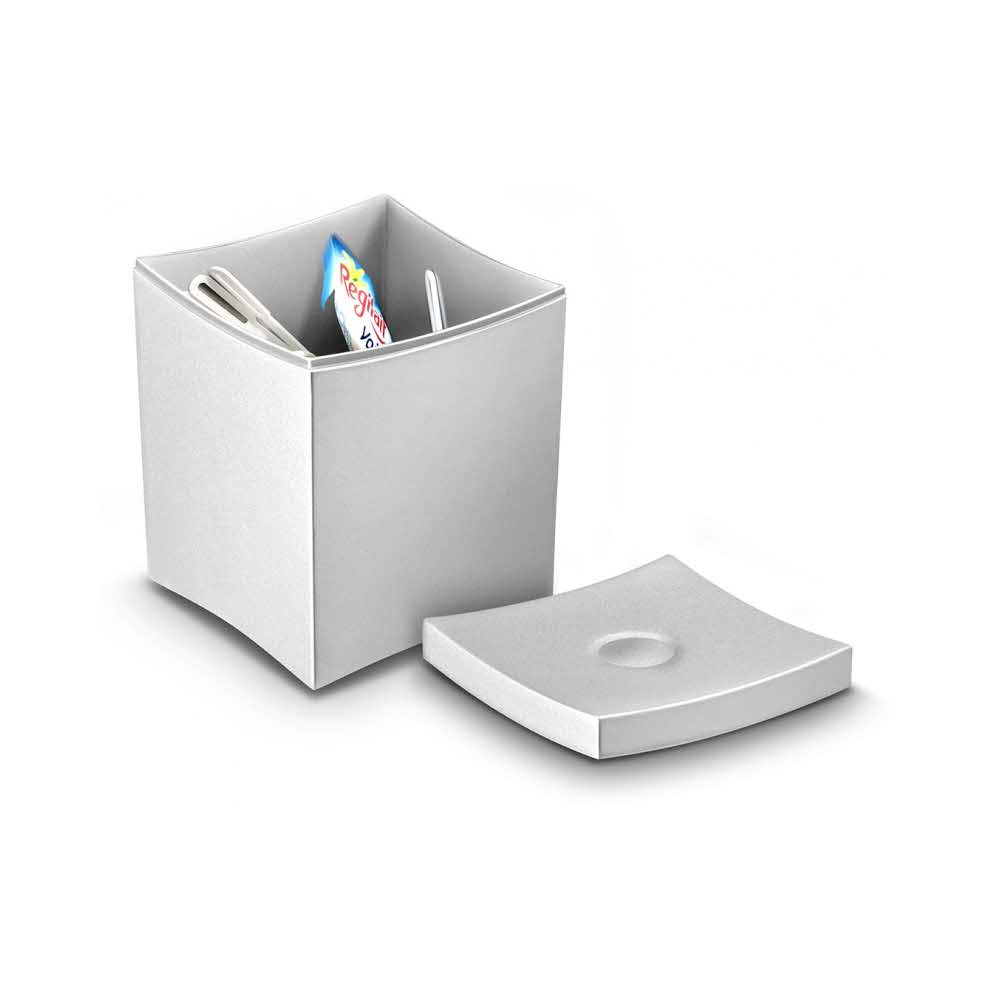 kosz uchylny 4 alibiuro.pl Kosz na drobne śmieci CEP Take a break szary 95