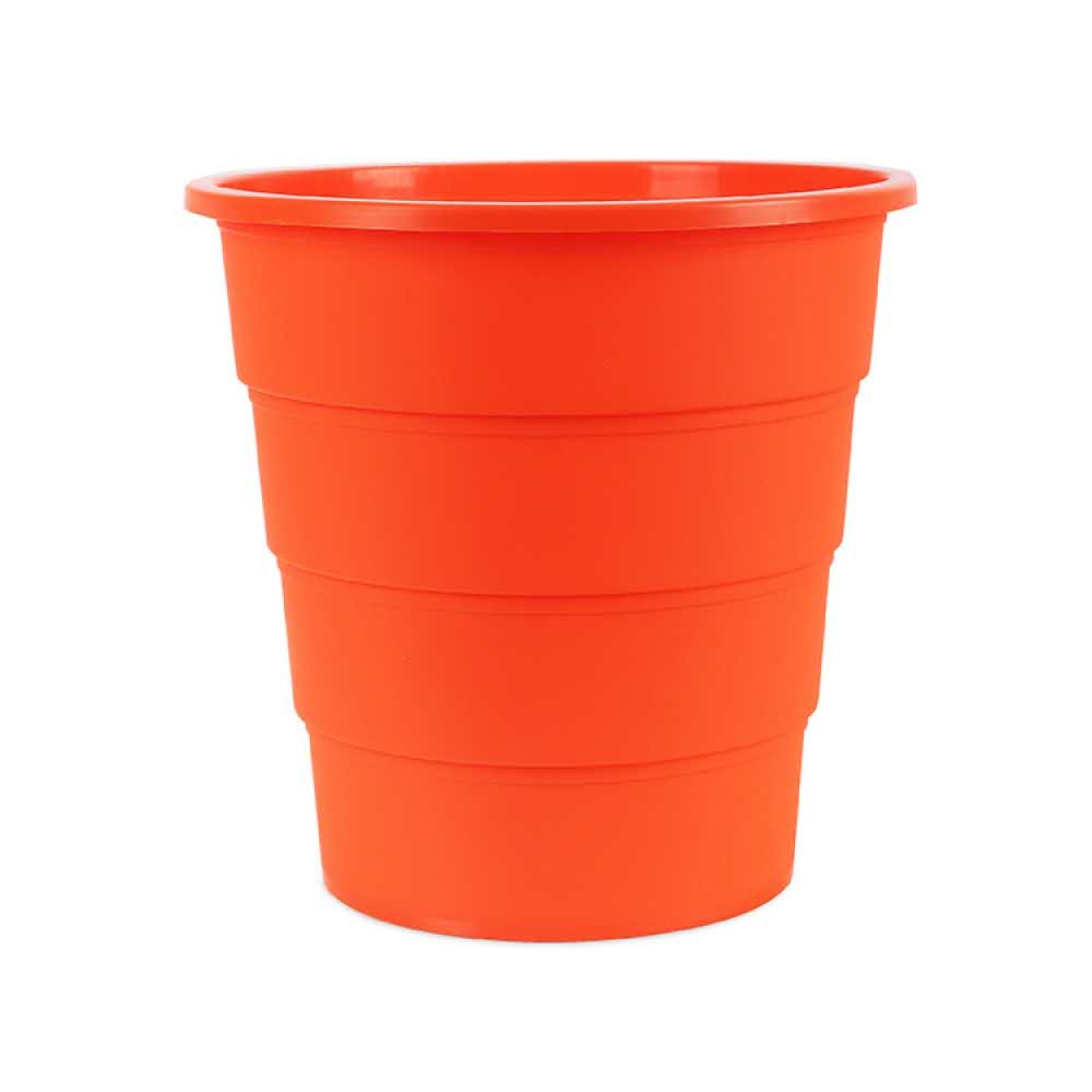 kosz uchylny 4 alibiuro.pl Kosz na śmieci OFFICE PRODUCTS pełny 16l pomarańczowy 79