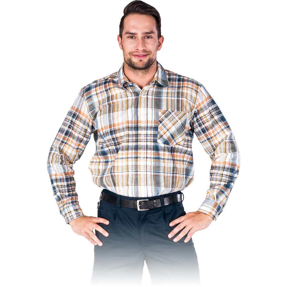 koszule 2 alibiuro.pl KOSZULA FLANELOWA OCHRONNA KF GBEP_L 28