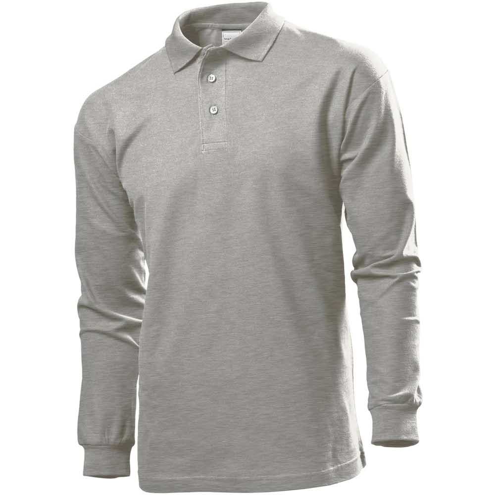 koszulka polo 2 alibiuro.pl POLO MĘSKIE Z DŁUGIM RĘKAWEM SST3400_GYHS 4