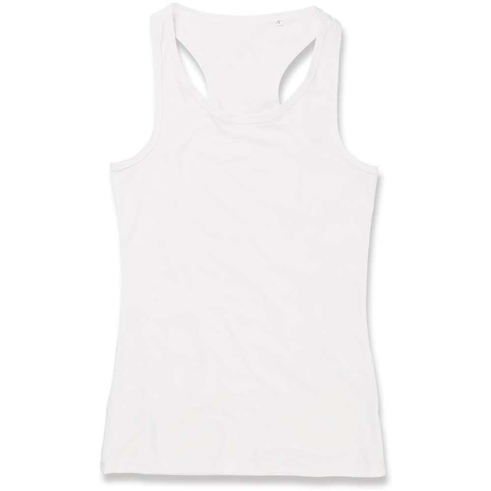 koszulka polo 2 alibiuro.pl T SHIRT DAMSKI BEZ RĘKAWÓW SST8110_WHIS 38