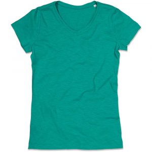 koszulka polo 2 alibiuro.pl T SHIRT DAMSKI V NECK SST9510_BAHM 34