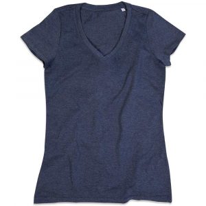 koszulka polo 2 alibiuro.pl T SHIRT DAMSKI V NECK SST9910_NAHM 10