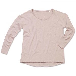 koszulka polo 2 alibiuro.pl T SHIRT DAMSKI Z DŁUGIM RĘKAWEM SST9560_PROM 46