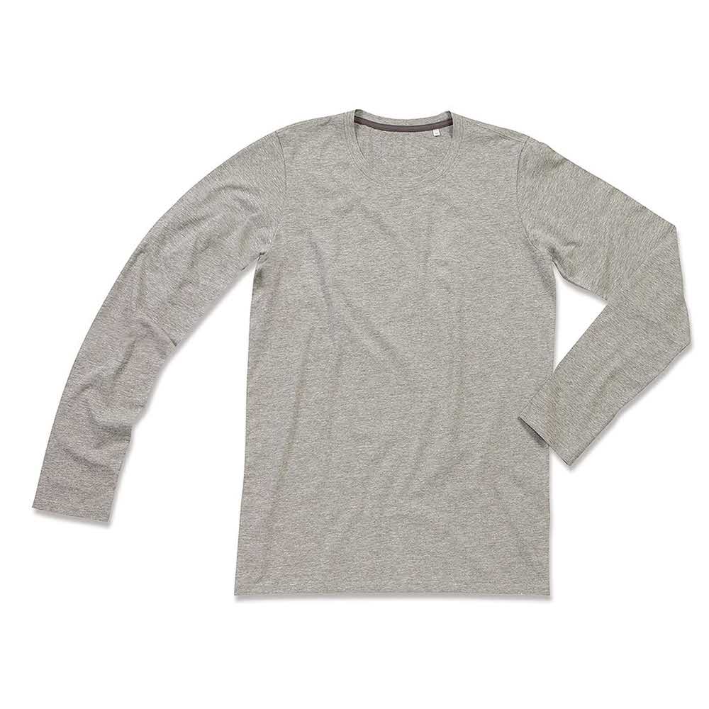 koszulka polo 2 alibiuro.pl T SHIRT MĘSKI Z DŁUGIM RĘKAWEM SST9620_GYHL 93