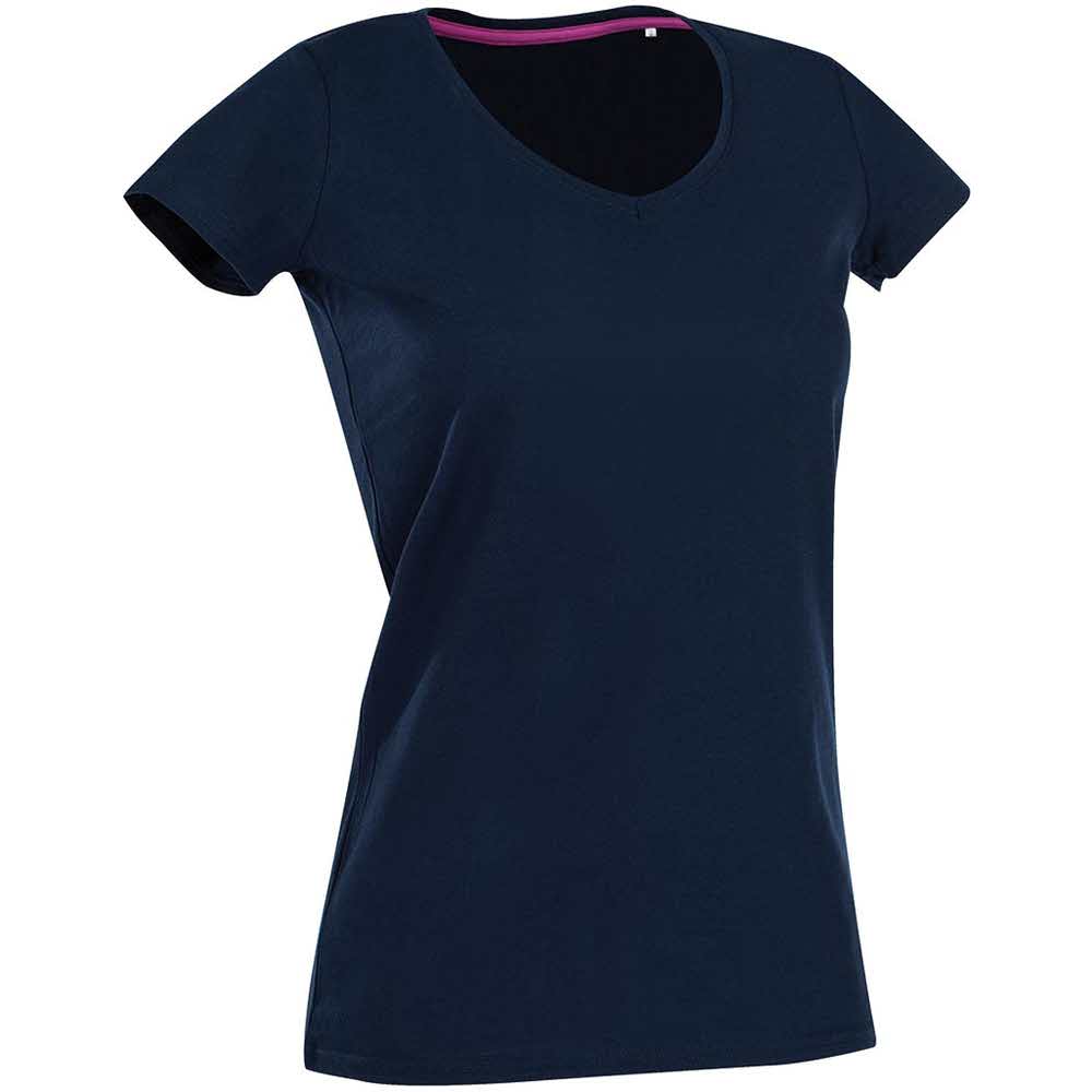 koszulka polo 2 alibiuro.pl T SHIRT V NECK SST9710_MABL 68