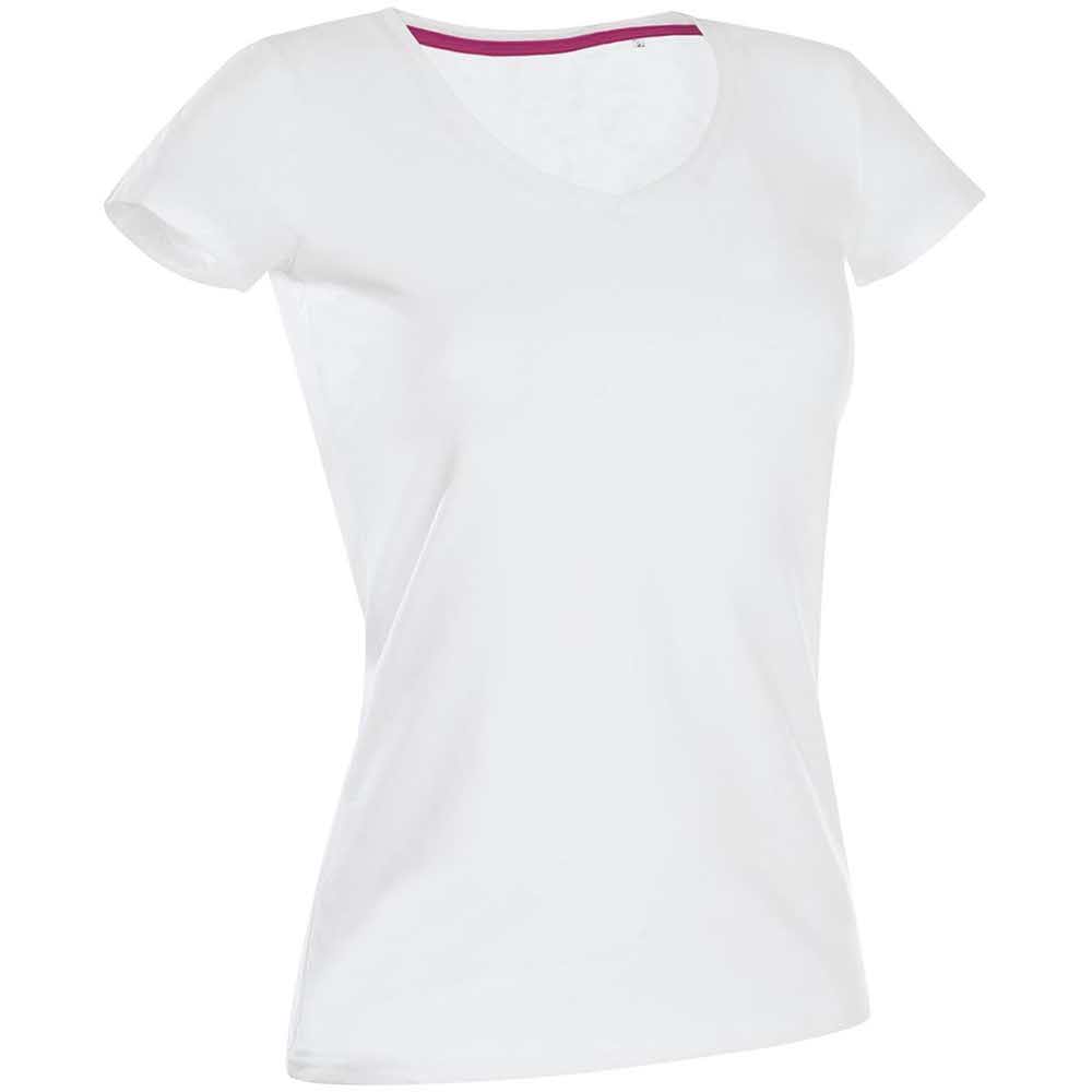 koszulka polo 2 alibiuro.pl T SHIRT V NECK SST9710_WHIL 8