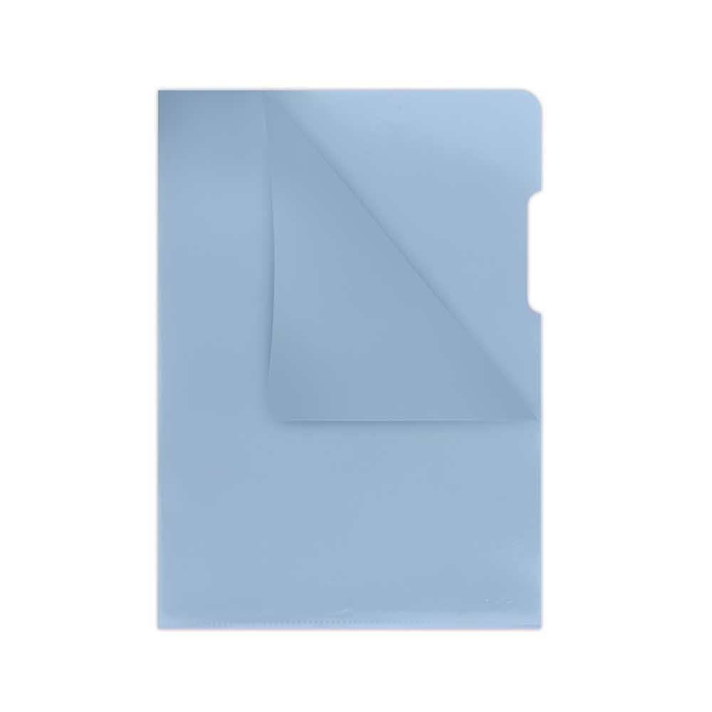 koszulki krystaliczne 4 alibiuro.pl Obwoluta DONAU typu L PP A4 krystal 180mikr. niebieska 81