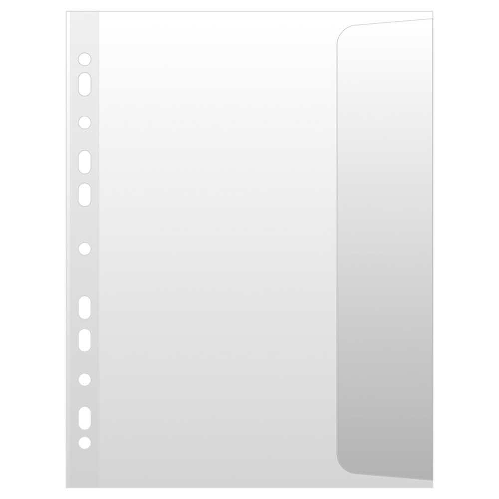 koszulki na dokumenty 4 alibiuro.pl Koszulki z klapką DONAU PP A4 groszkowe 100mikr. 10szt. 18