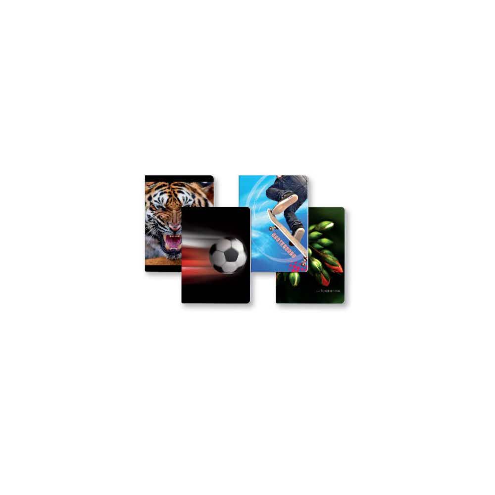 kołozeszyt 1 alibiuro.pl A4 60 kartek zeszyt w kratkę w oprawie broszurowej 8