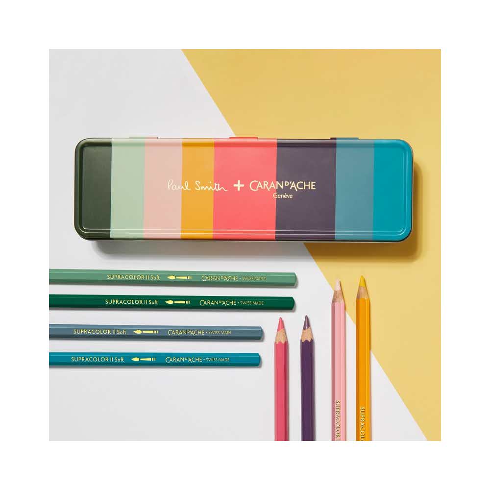 kredki pastelowe 4 alibiuro.pl Kredki CARAN D Inch ACHE Supracolor Soft Paul Smith 3 sześciokątne 8szt. mix kolorów 39