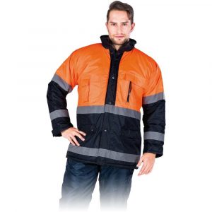 kurtka robocza 2 alibiuro.pl KURTKA OCHRONNA OCIEPLANA BLUE ORANGE J_3XL 7