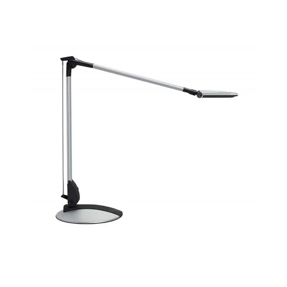 lampka LED 4 alibiuro.pl Lampka LED na biurko MAULoptimus Colour Vario 10W ze ściemniaczem srebrna 18