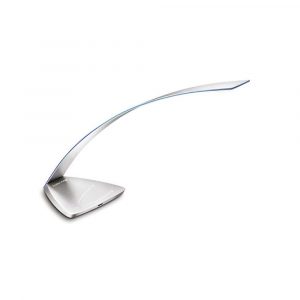 lampka LED 4 alibiuro.pl Lampka na biurko CEP CLED 600 9 5W ze ściemniaczem i portem USB srebrno niebieska 41