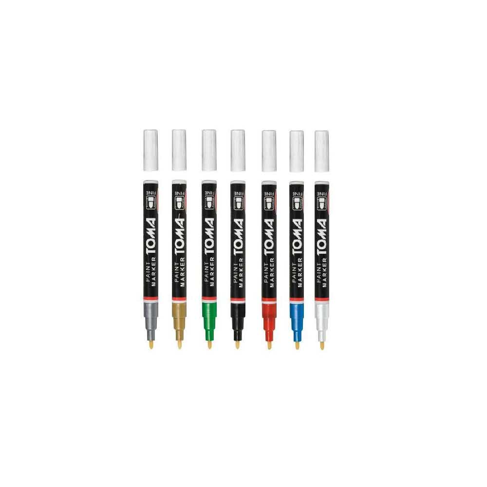 marker 1 alibiuro.pl 441 Marker olejowy końcówka 1 5 mm TOMA zielony 20