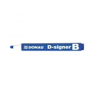 marker do tablic 4 alibiuro.pl Marker do tablic DONAU D Signer B okrągły 2 4mm linia niebieski 75