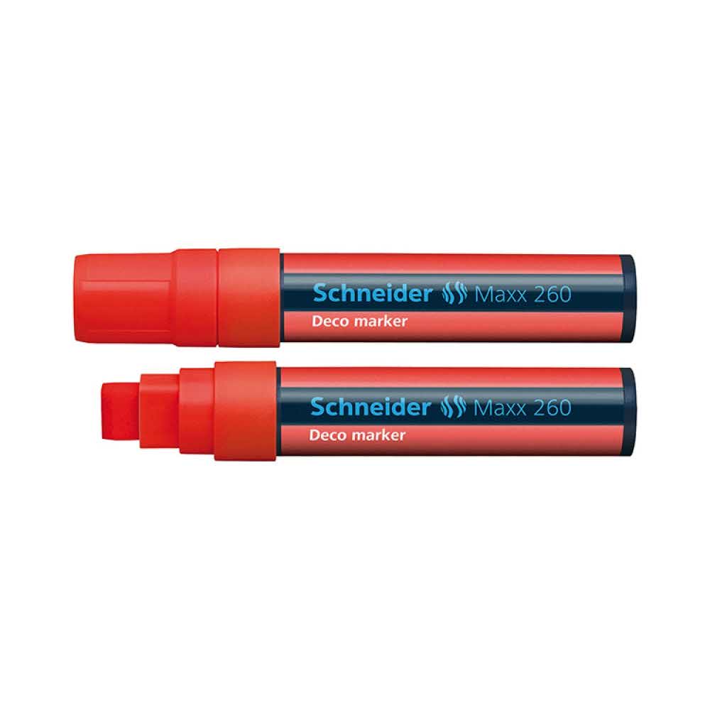 markery kredowe 4 alibiuro.pl Marker kredowy SCHNEIDER Maxx 260 Deco 5 15mm czerwony 21