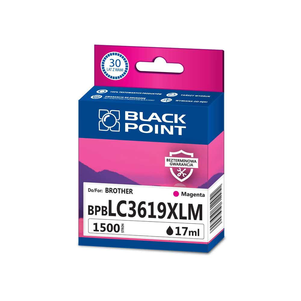 materiały eksploatacyjne 3 alibiuro.pl BPBLC3619XLM Ink Tusz BP Brother LC 3619XLM BlackPoint BPBLC3619XLM SGBLC3619XLBKM 66