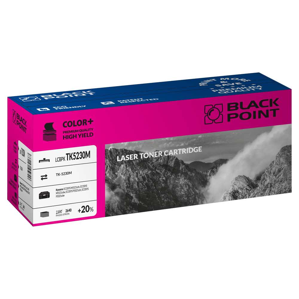 materiały eksploatacyjne 3 alibiuro.pl LCBPKTK5230M Toner BP Kyocera TK 5230M BlackPoint LCBPKTK5230M BLKYOTK5230MBW 20