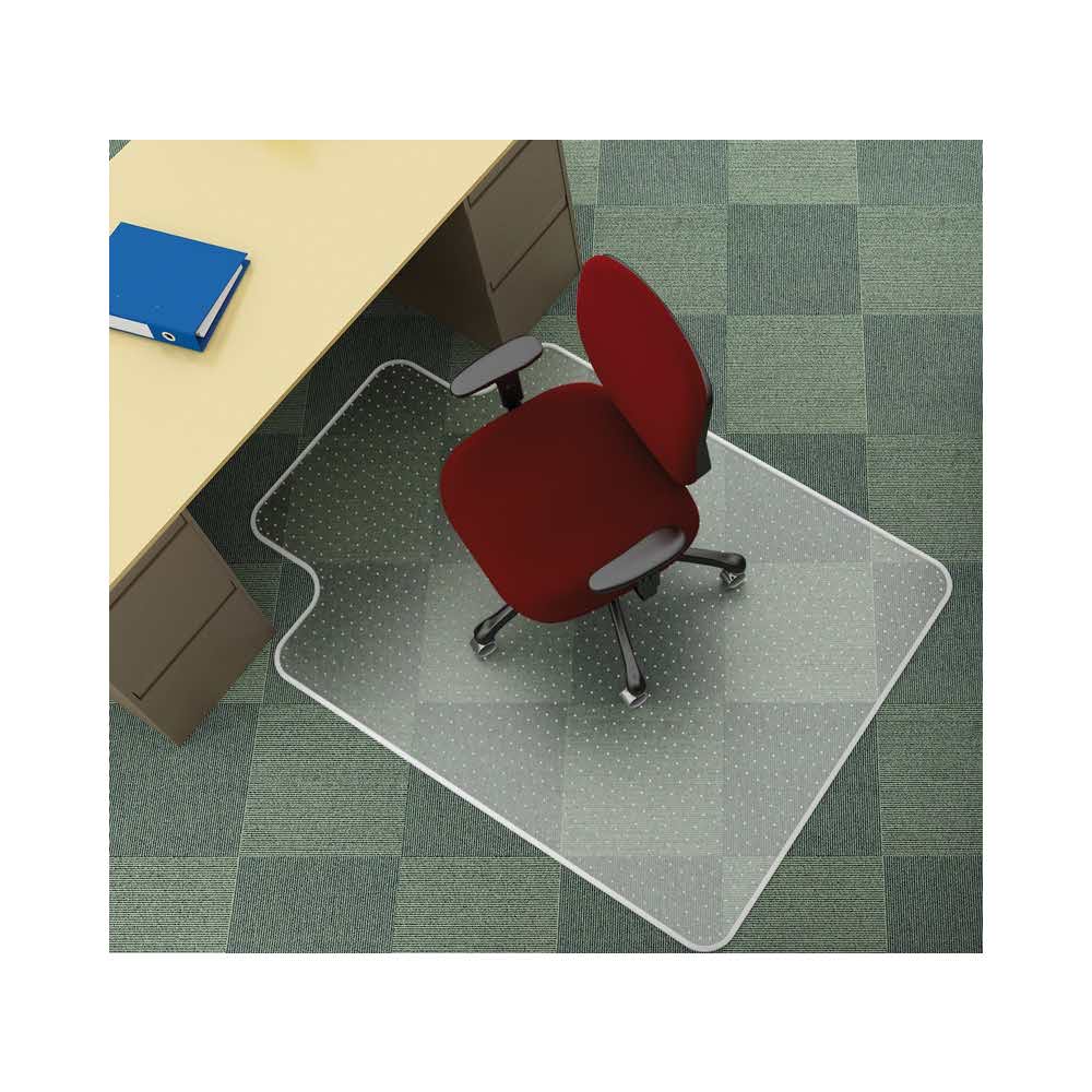 maty pod krzesła 4 alibiuro.pl Mata pod krzesło Q CONNECT na dywany 134x115cm kształt T 29