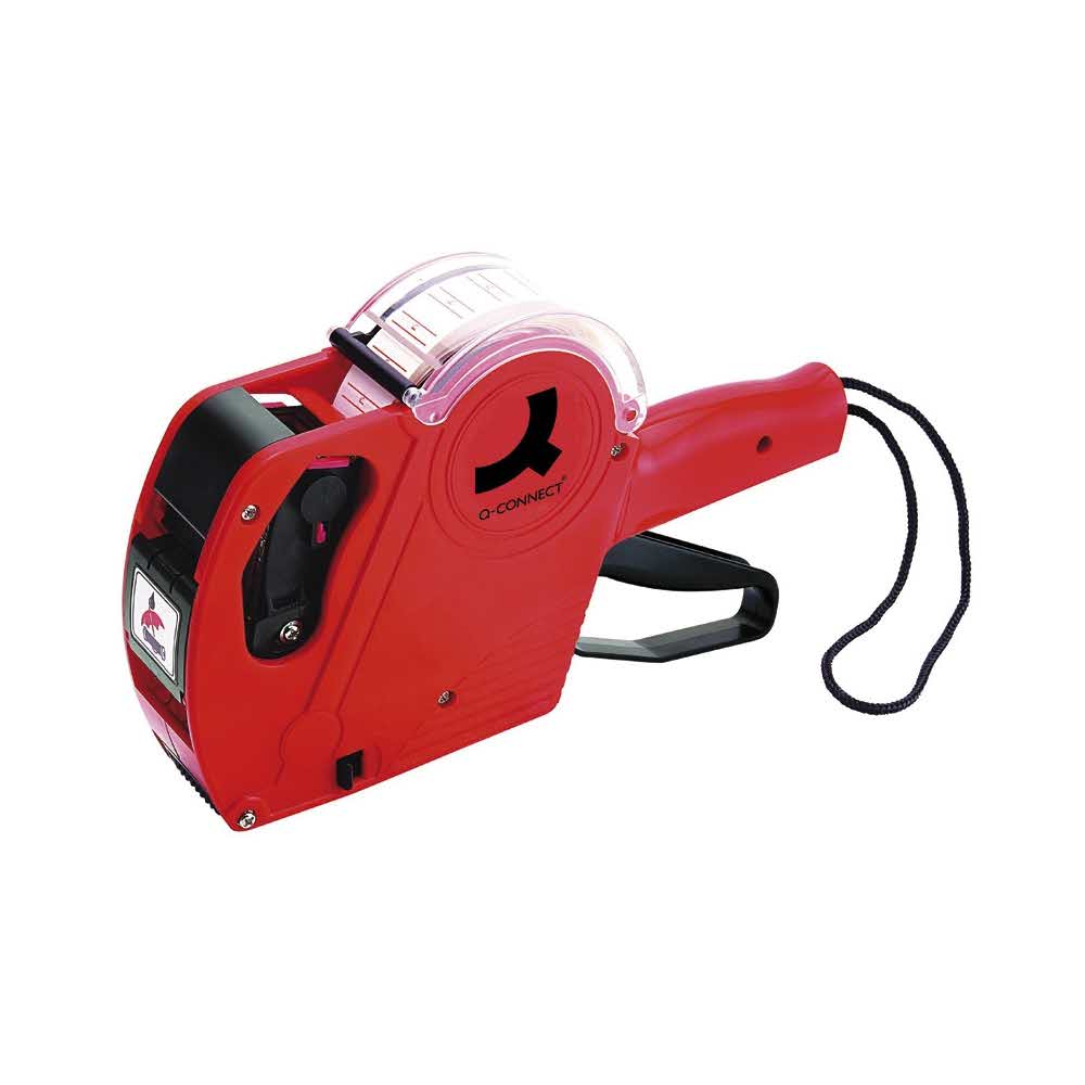 metkownica 4 alibiuro.pl Metkownica Q CONNECT jednorzędowa 8 znaków czerwona 20