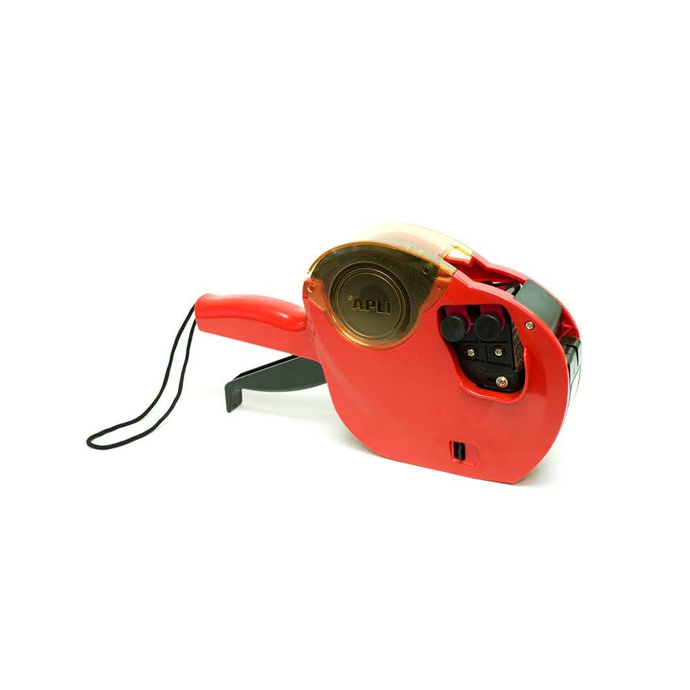 metkownica dwurzędowa 4 alibiuro.pl Metkownica APLI dwurzędowa 10 znaków czerwona 67