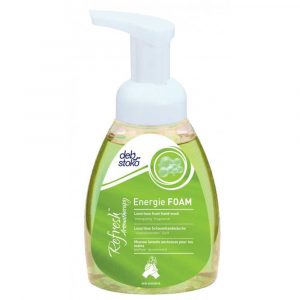 mydło kostka 4 alibiuro.pl Mydło w pianie DEB Energie w butelce z pompką 250ml 98
