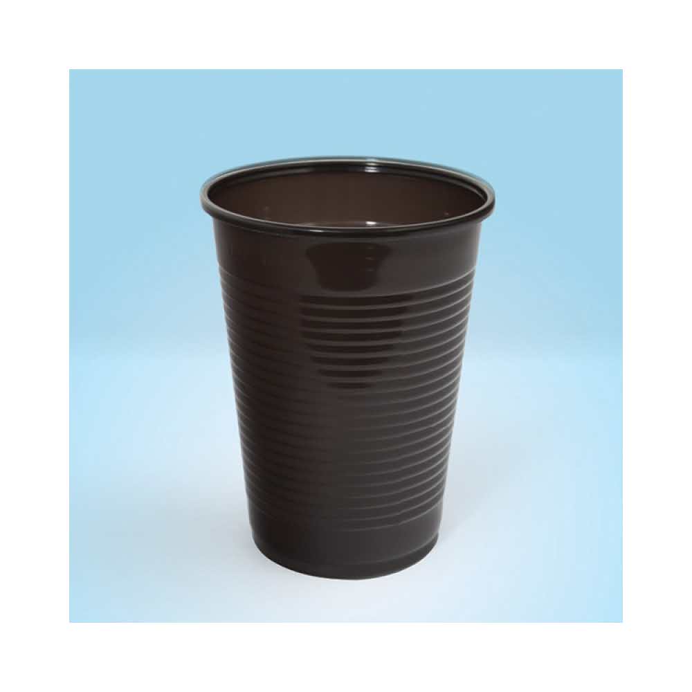 naczynia jednorazowe 4 alibiuro.pl Kubek plastikowy OFFICE PRODUCTS termiczny 200ml 100 szt. brązowy 53