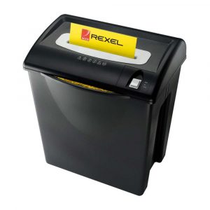 niszczarki przybiurkowe 4 alibiuro.pl Niszczarka REXEL V120 paski P 2 12 kart. 35l karty kredytowe czarna 25