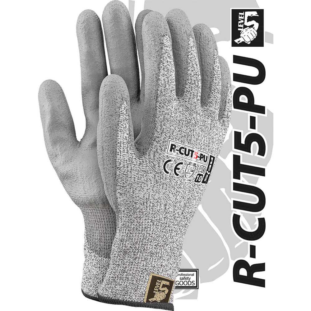 ochrona rąk 2 alibiuro.pl RĘKAWICE OCHRONNE R CUT5 PU_10 79