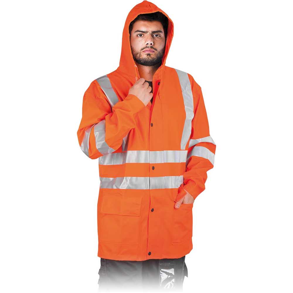 odzież ochronna 2 alibiuro.pl KURTKA OCHRONNA PRZECIWDESZCZOWA KPDPUFLUO_P2XL 78