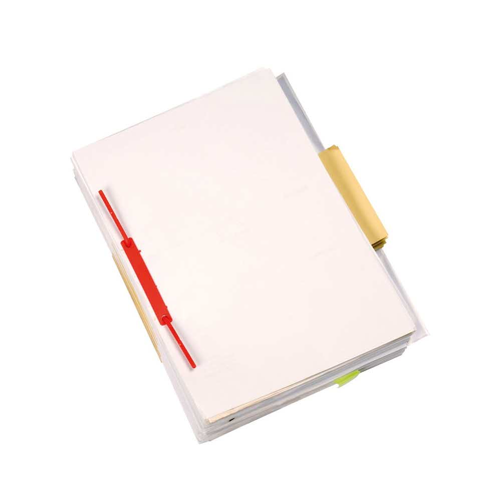 organizacja dokumentów 4 alibiuro.pl Klipsy archiwizacyjne Q CONNECT D Clip grubość pliku max. 8cm czerwony 16